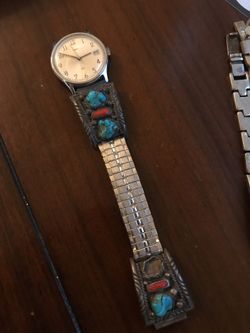 Vintage turquoise watch bands