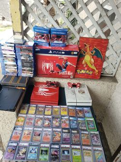 Trade Pokémon Cards & electronics For car with Pink slip... or 55 Graded Cards for $5000! & $3000 on PS4 Pro Edition & 2 Jailbreak PS4 2000GB