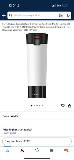 FUTURELAB Smart Temperature Control Coffe Mug