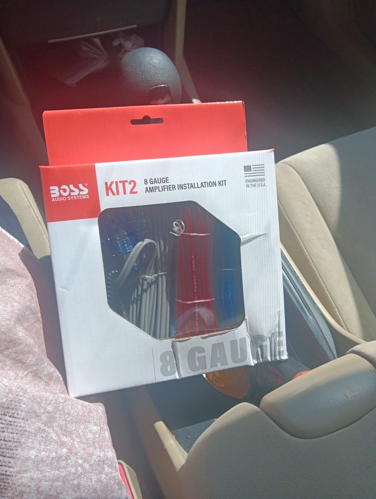Boss Audio Amplifier 8 Gauge Installation Kit