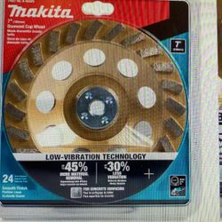 New Maki ya 7in Turbo 24 Segment Diamond Cup Wheel