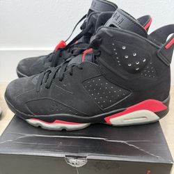 Air Jordan 6 Retro Infrared 2014 Sz 9.5