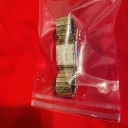 1961 Vintage Bulova Watch 10K Rolled Gold Plate Tank 21 JEWEL