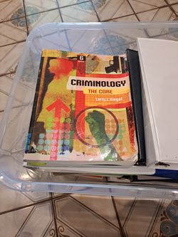 Criminology: The Core 6th Edition 