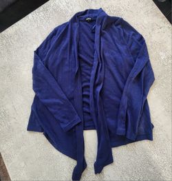 Blue Cardigan Size L