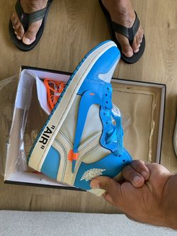 Jordan 1 Off White Unc