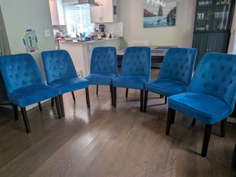 Blue Dining Chairs