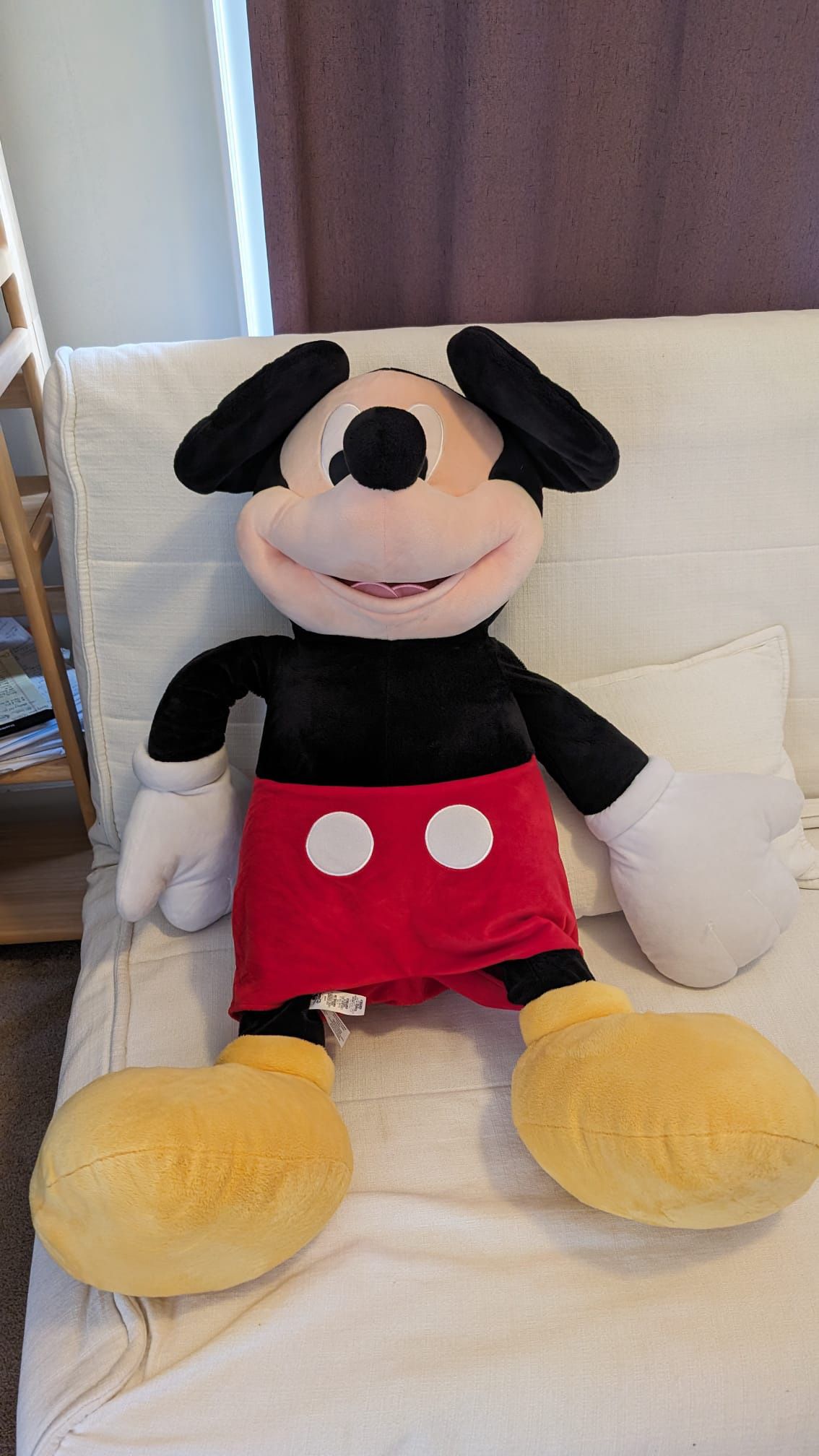 Giant Life size Mickey Mouse Plush