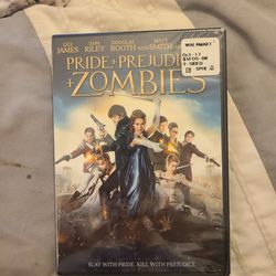 New. DVD. Pride + Prejudice + Zombies