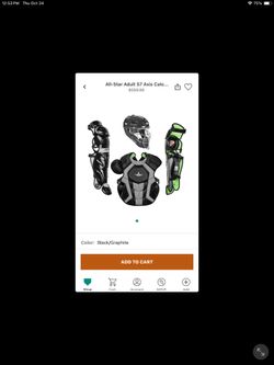 Used Catcher Equipment And Backpack