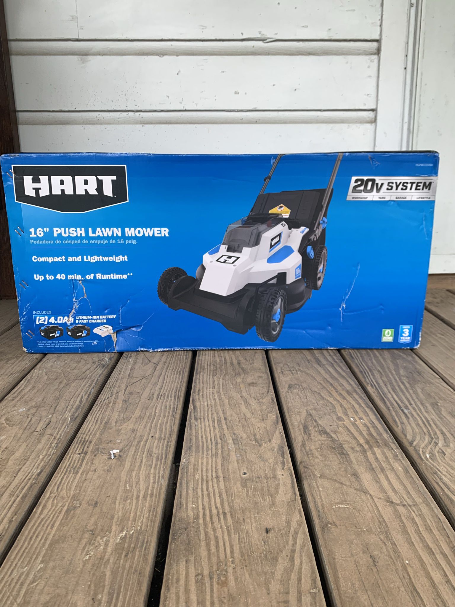 Hart 16” Electric Lawn Mower New & Factory Sealed