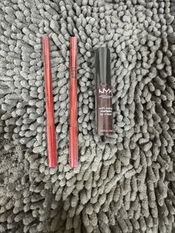 Bundle pack of NYX On a Mission Loud Lip Liner & Copenhagen Soft Matte Lip Cream