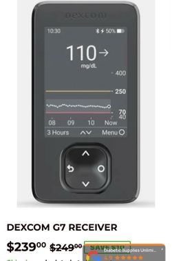 Dexcom g7 receiver