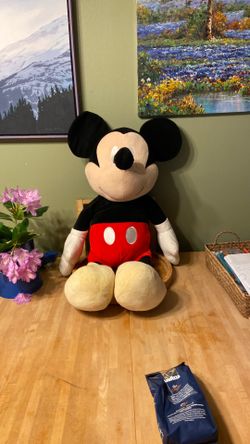 Large plush Disney Mickey Mouse 34"