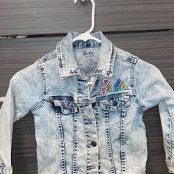 Barbie Jean Jacket Girls 4-5T