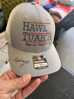 Hawk Tuah SIGNED hat