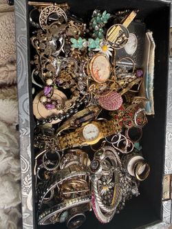 Large Jewelry Box Lot - Assorted Vintage & Designer Styles