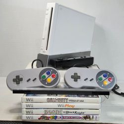 Nintendo Wii Console Bundle – GameCube Compatible – Tested