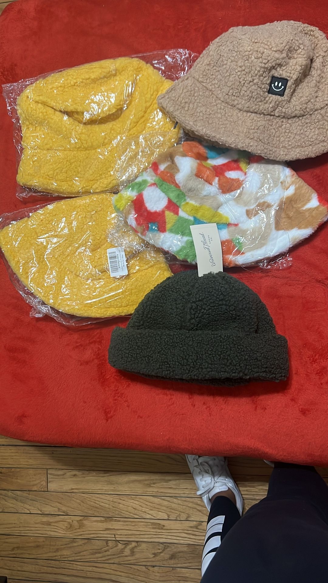 Furry Buckets Hats