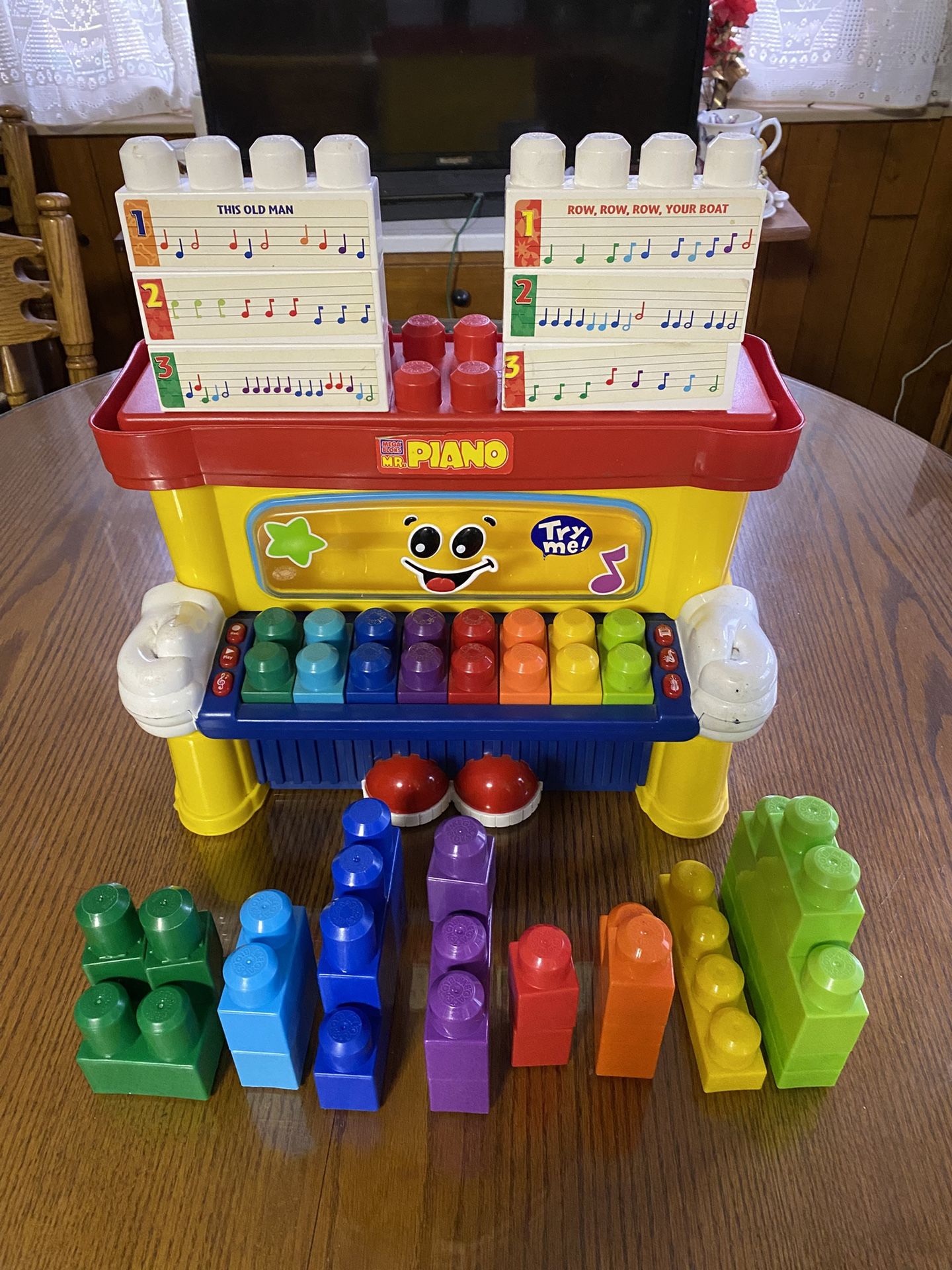 Vintage Interactive, Musical Toy Mega Blocks Mr. Piano