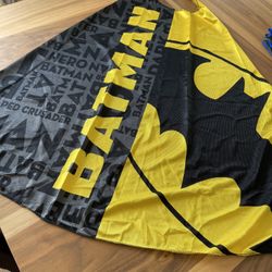 Large Adult Size Batman Cape Can Be Used For Kids Too Halloween Costume Outfit