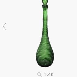 Mid century Glass Genie Decanter 