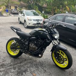 Yamaha Mt 07 2018