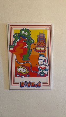 DigDug wall decor