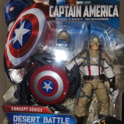 2010 Marvel Legends Captain America Desert Battle