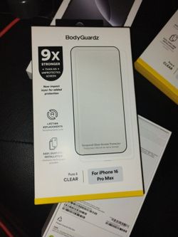 2 Screen protector For iPhone 16 Brand New 