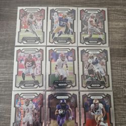 2024 NFL PRIZM DRAFT PICKS ROOKIE LOT