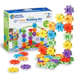 Learning Resources Gears! Gears! Gears! Deluxe Building Set 100-Piece