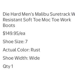 Brand New Die Hard Work Boots