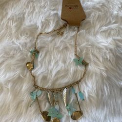 NECKLACE  WITH BUTTERFLIES