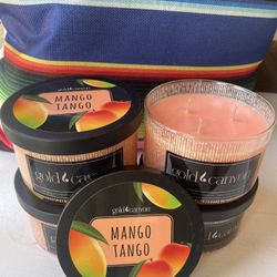 GOLD CANYON Candles Mango Tango 4-10oz. 