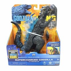 Godzilla vs Kong Monsterverse Supercharged Godzilla with Fighter Jet 6" Playmate