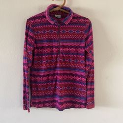 colombia womans zip up fleece