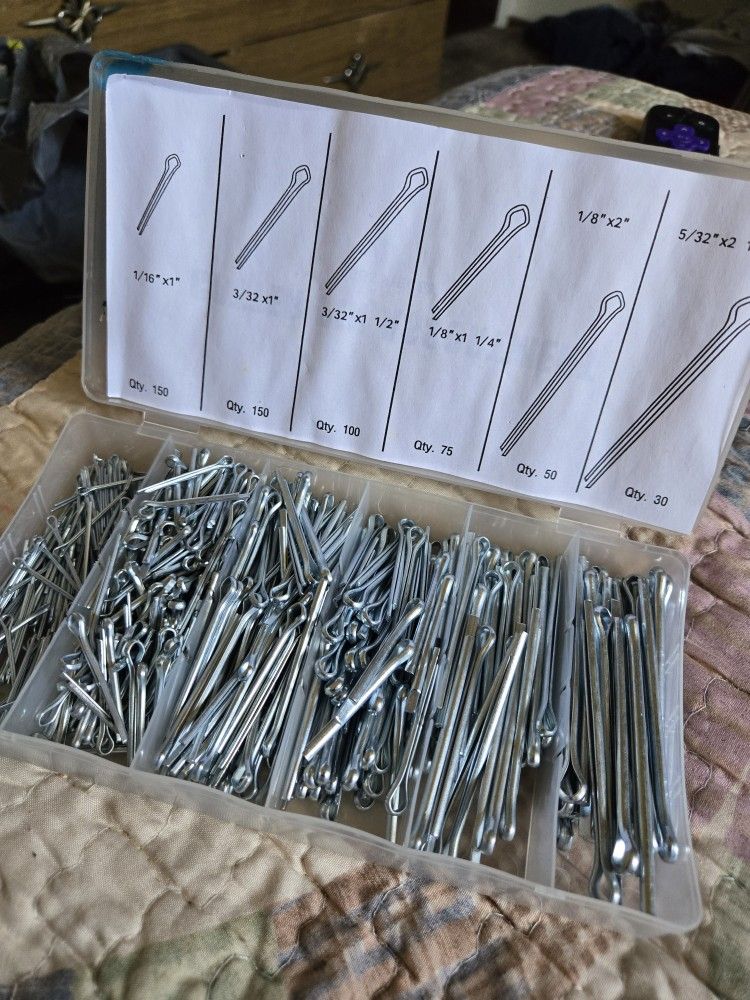 Cotter Pin Tools Set New Never Used