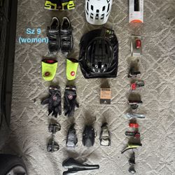 Ultegra Shimano Clips/Bike Lights/Helmets/Shoes