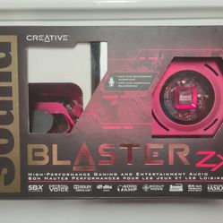 Soundblaster ZX Sound Card