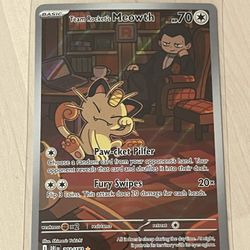 Pokemon Destined Rivals Team Rocket's Meowth