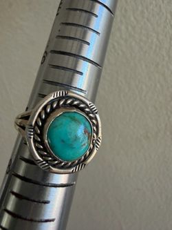 Sterling silver turquoise ring