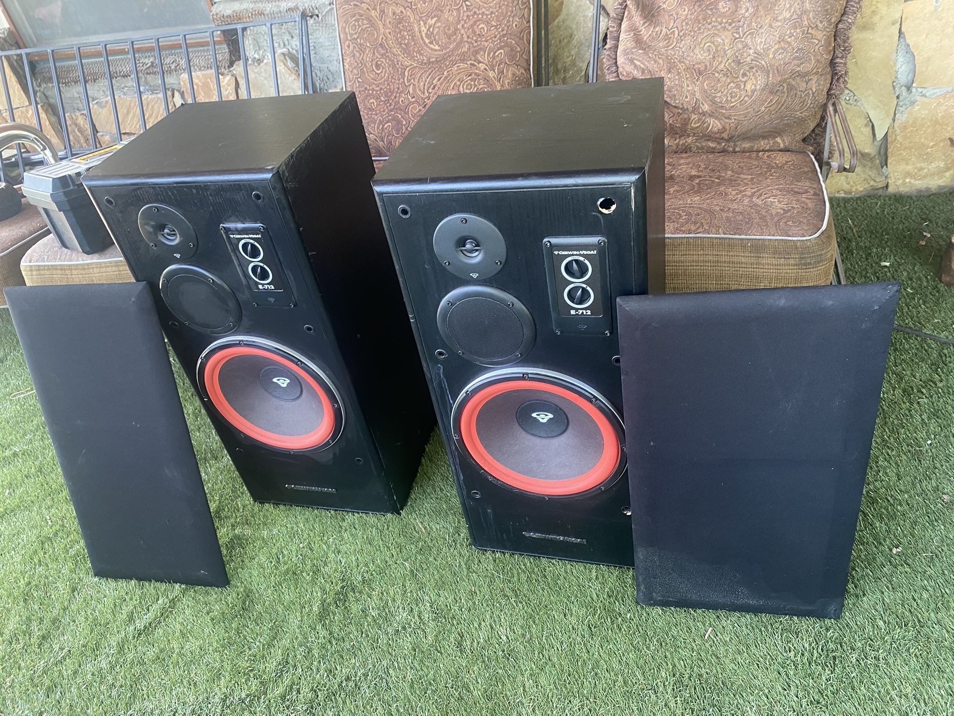 Cerwin-Vega E712 E-712 Speakers Rare Vintage for Sale in San