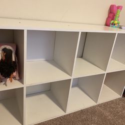 8 Cubby Shelf