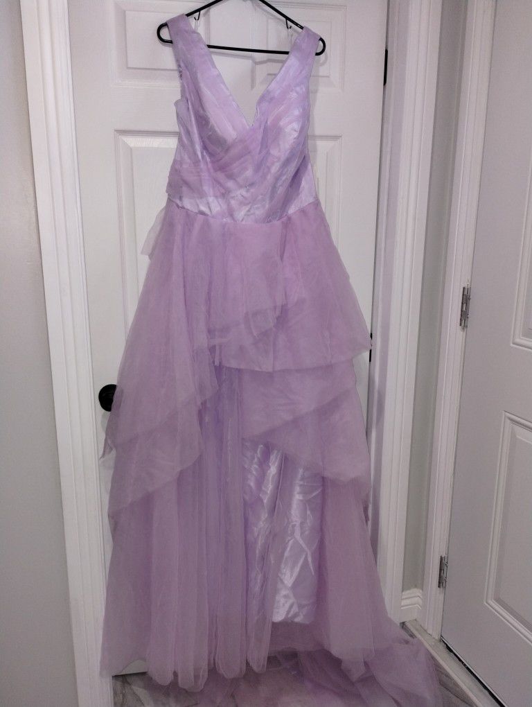 Lilac Or Purple Dress 
