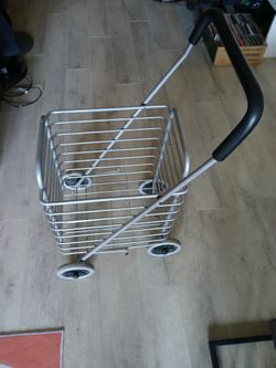 Folding Shopping Cart Basket