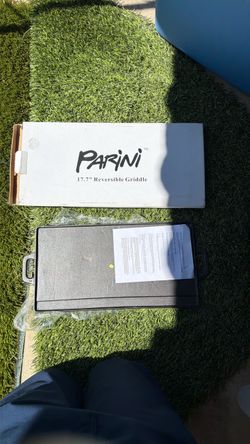 Parini 17.7 reversible griddle