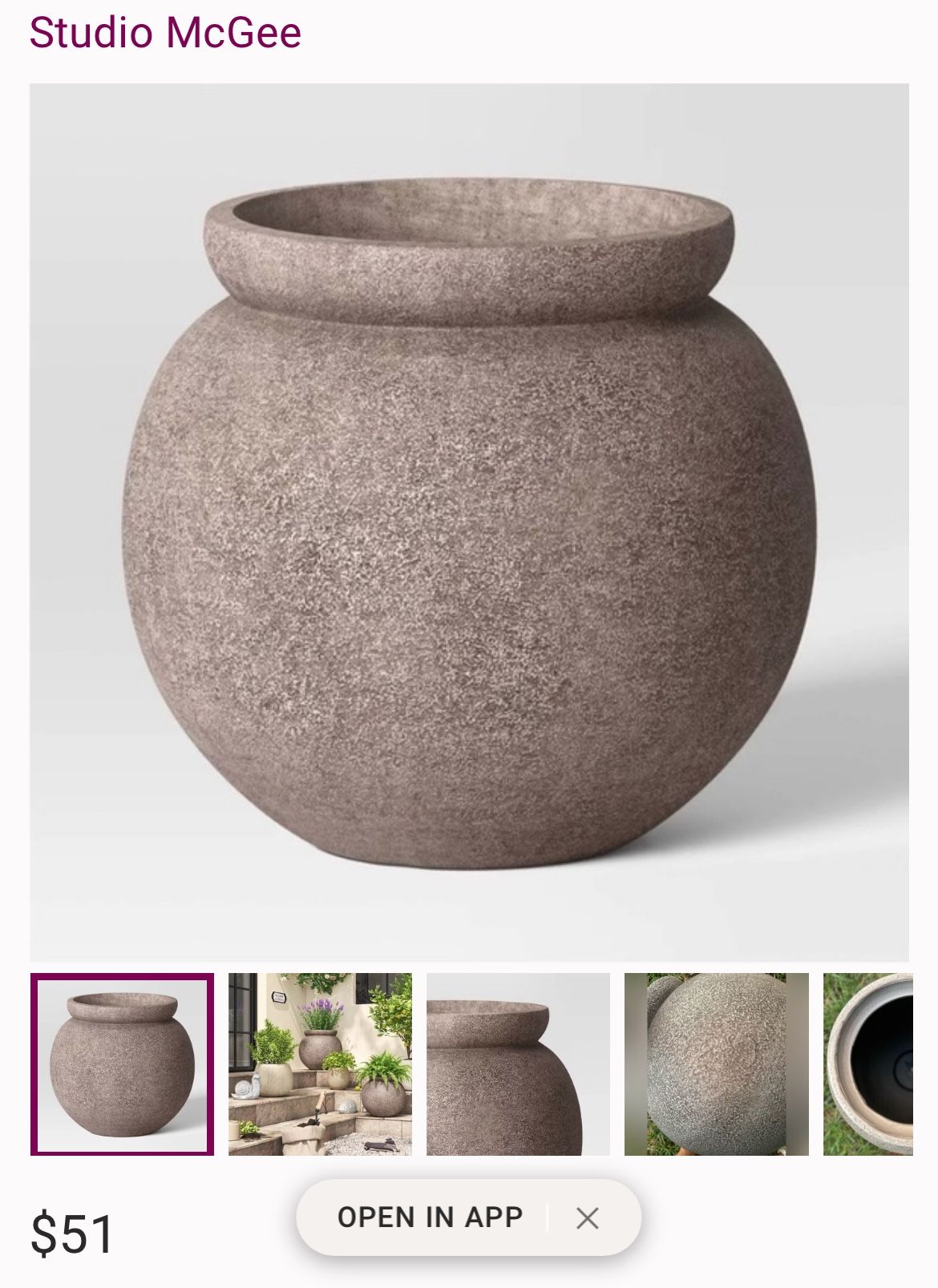 14” Outdoor Planter