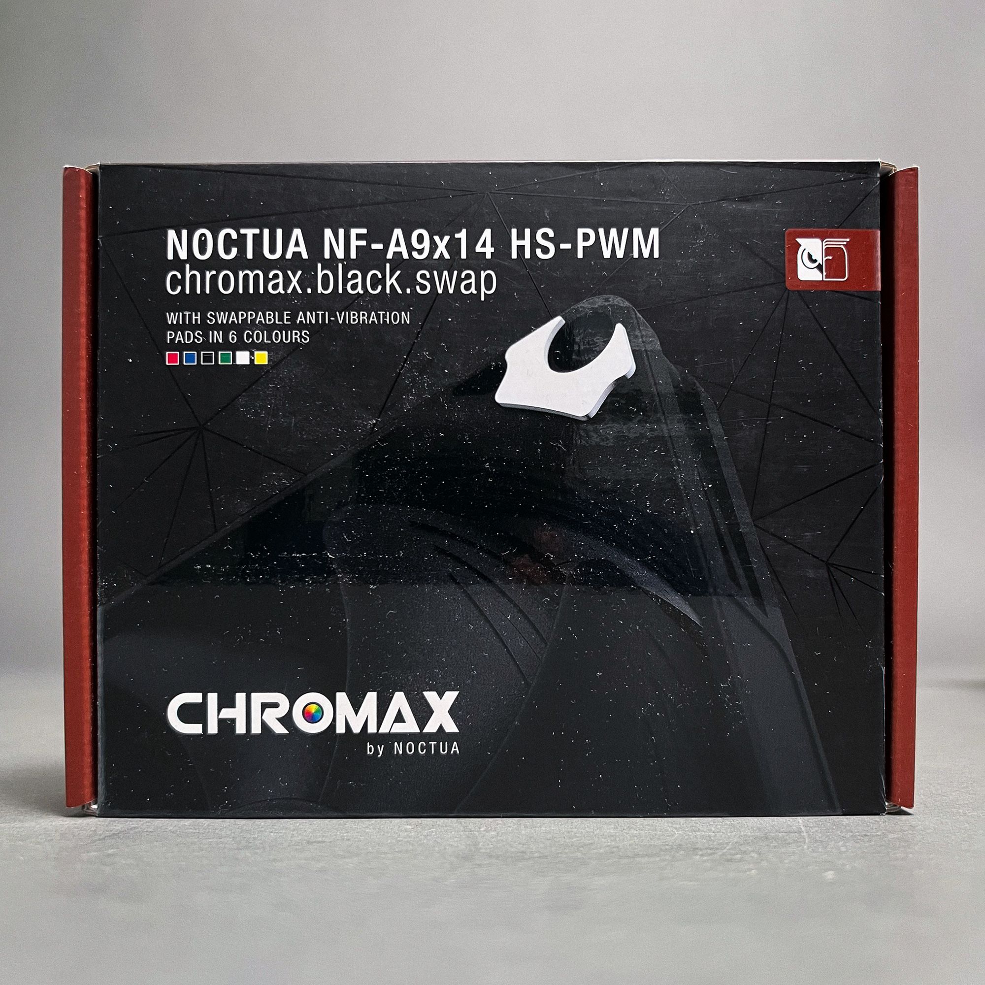 Noctua NF-A9x14 HS-PWM Chromax Black Swap, Premium Quiet Slim Computer Fan 4-Pin