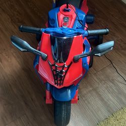 Electric Spider-man Bike